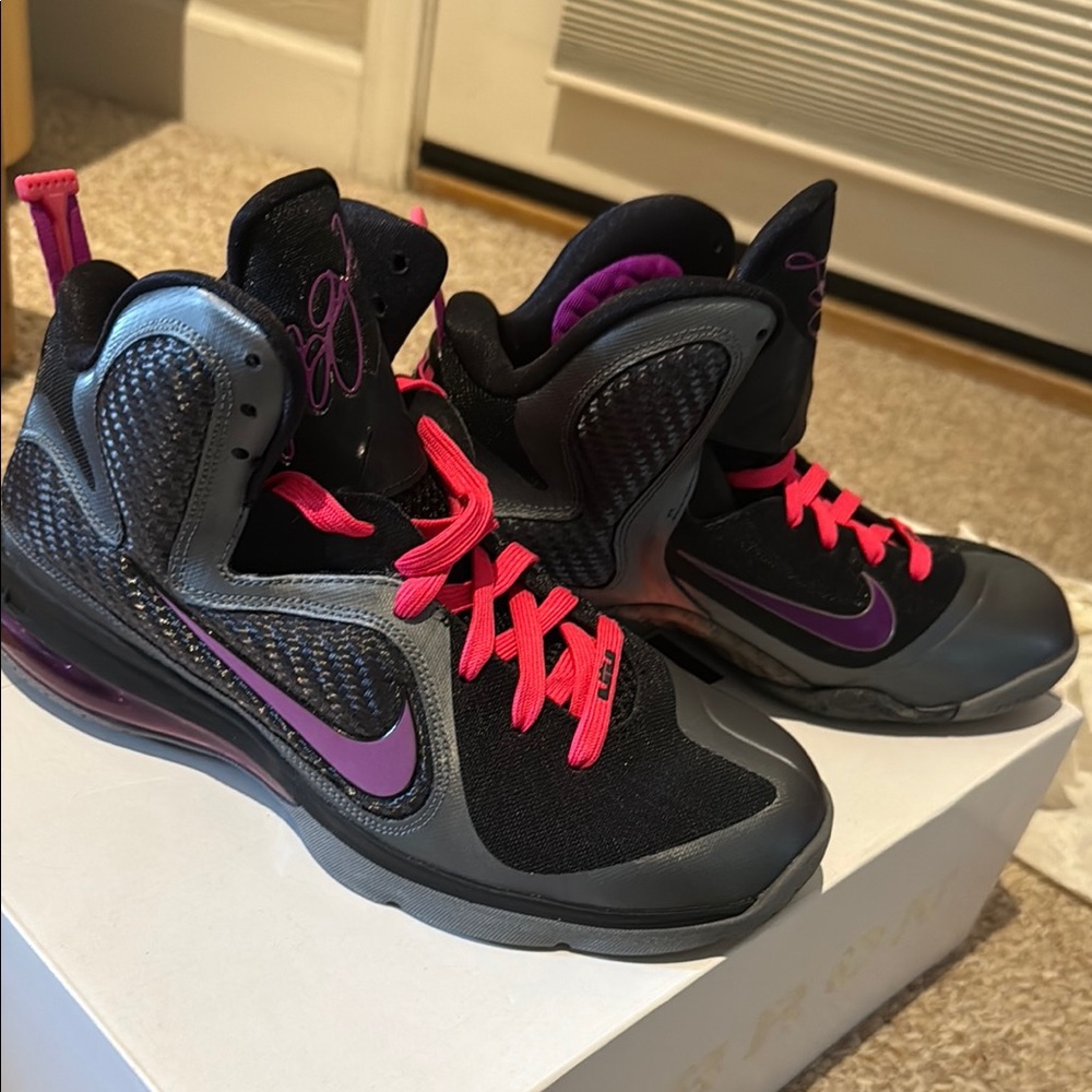 Nike LeBron 9 - Cool Grey and Grape